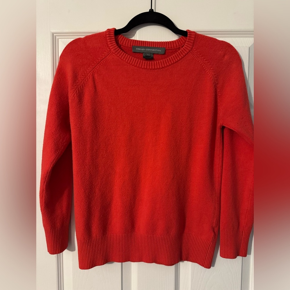 French Connection Orange Sweater